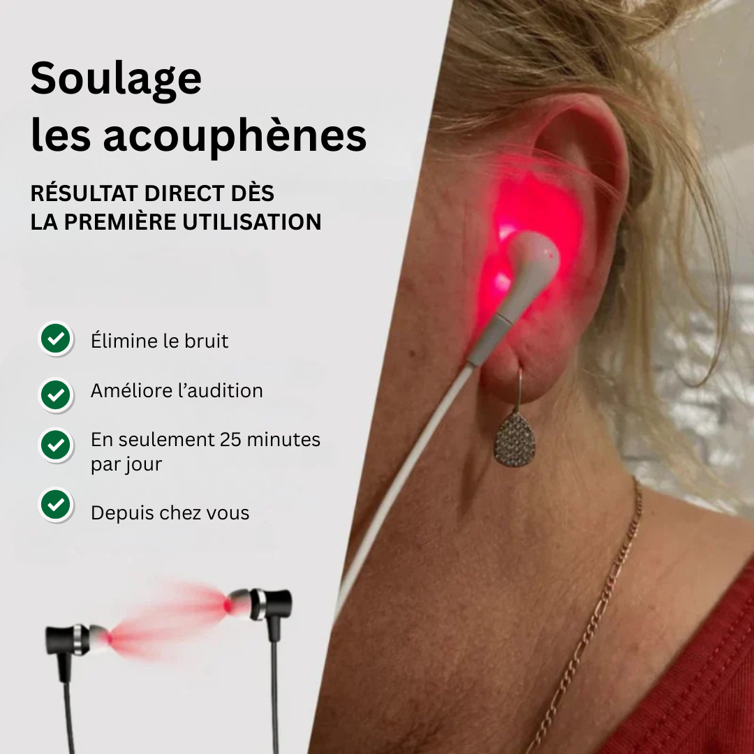 LumiTone – Soulagement efficace des acouphènes grâce à la luminothérapie
